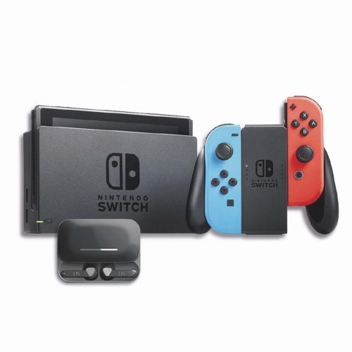 Nintendo Switch Neon + EBS Bluetooth Earpods