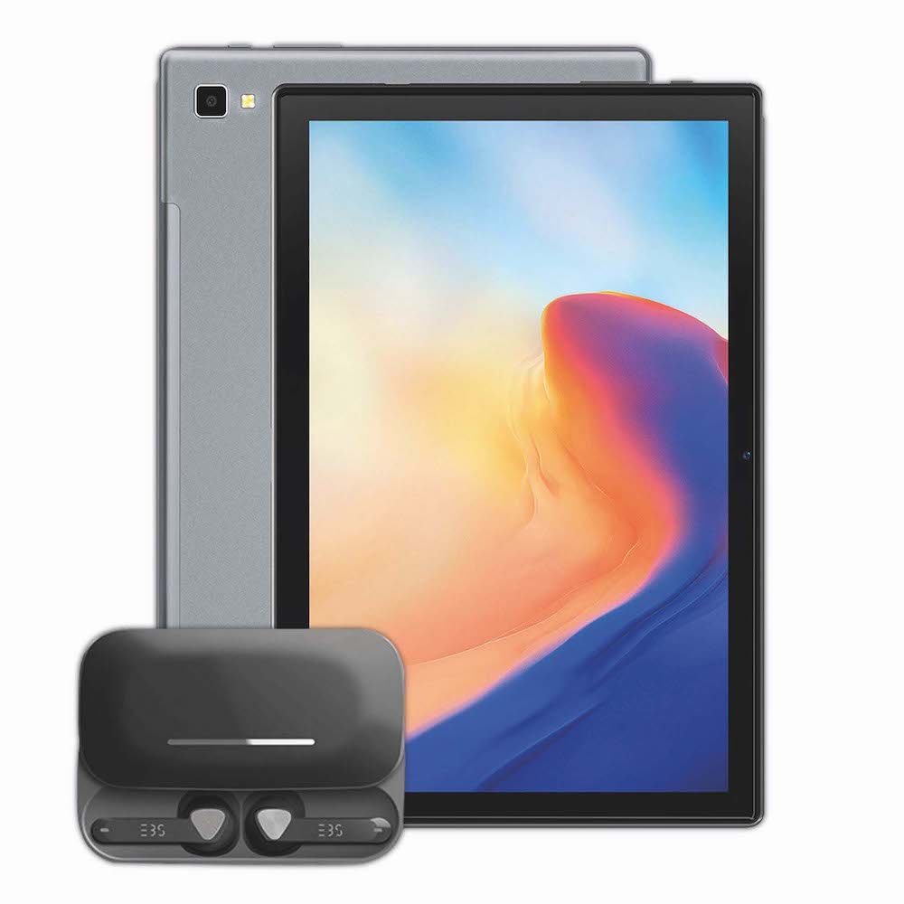 Blackview 10” Android Tablet + EBS Earpods