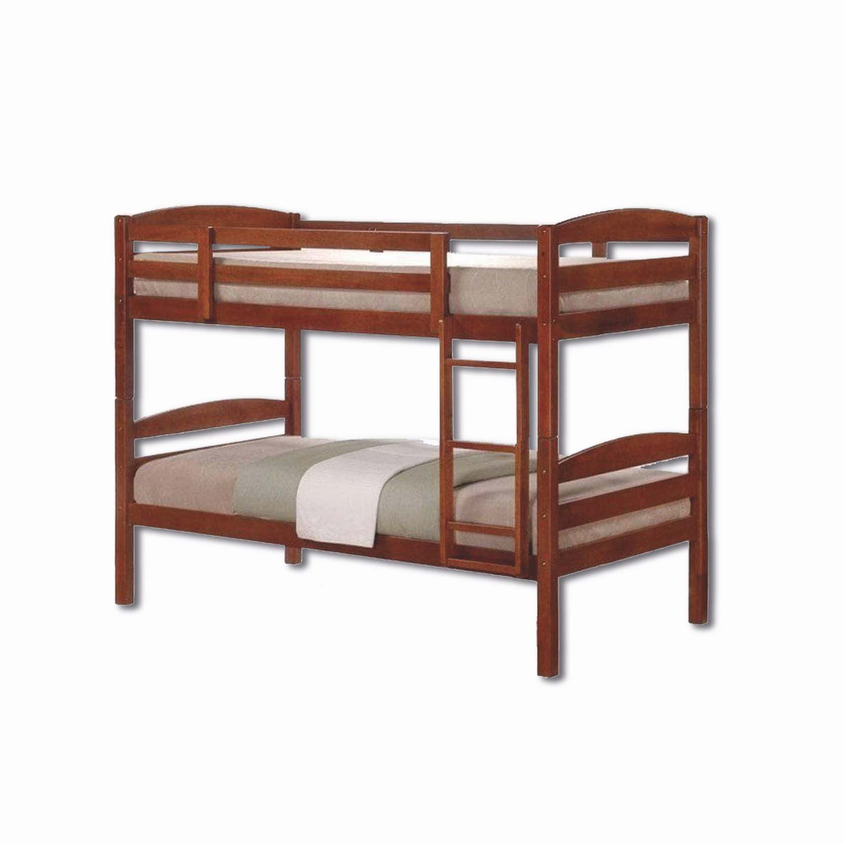 Single Bunk Bed Frame with Mattress