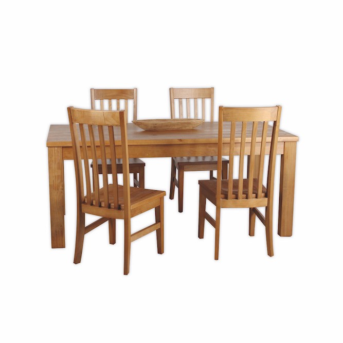 Dining Table Set with 4 Chairs